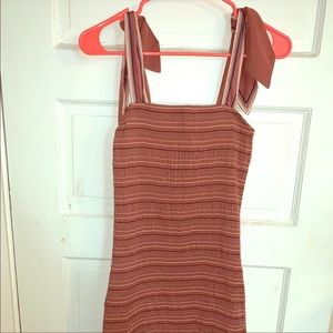 Vici Dolls Striped body con dress